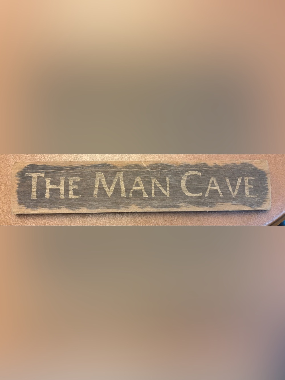 Primitive Man Cave Sign